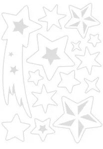 Titanum Craft-Fun Series Schneeflocken Aufkleber (CMS-011)