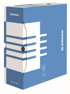 Donau A4 Ablagebox - blau 120mm x 340mm x 297mm (7662301FSC-10)