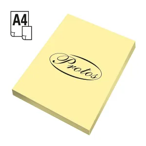 Protos A4 Farbpapier - leuchtend gelb 80g