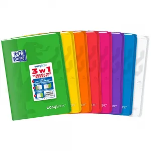 Oxford EASYBOOK Notizbuch A5 60k. 90g Scheck (400146693)
