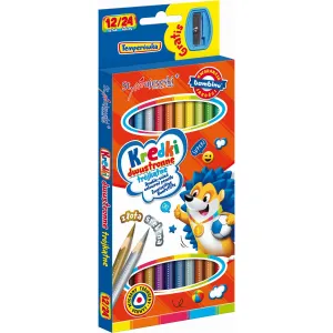 St.Majewski Bambino doppelseitige Buntstifte 24 Farben (5903235004940)