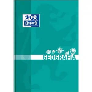 Oxford Geographie Notizbuch A5 80k. 90g Karo 148mm x 210mm (400128287)