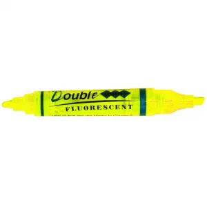 Titanum DOUBLE Textmarker, gelb (CLC2101)