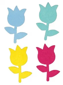 Sticker (Aufkleber) Titanum Craft-Fun Series Filzblumen (5007A)