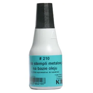 Noris Metallstempelfarbe 25 ml schwarz