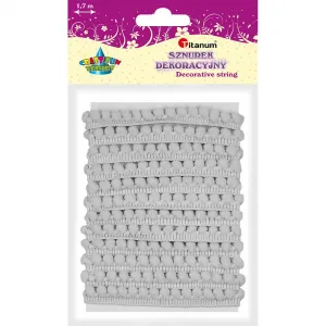 Titanum Craft-Fun Series Schnur mit Pompons 1,7m (PJ467)