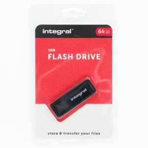 Integral 64GB Flash-Laufwerk (INFD64GBBLK)