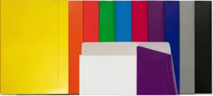 Kartonmappe mit Gummiband Barbara A4+ Farbe: grün 350g