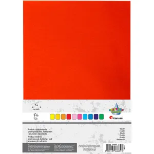 Titanum Craft-Fun Series A4 Filz Farbe: mix 10 ark. 210mm x 297mm (344561)