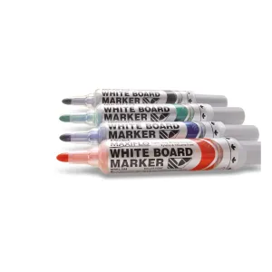 Pentel Trockenlöschmarker, schwarz, 2,0-2,5 mm, runde Spitze