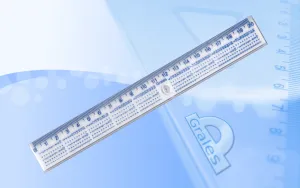 Grales Kunststofflineal 20 cm (L20T)