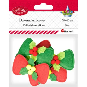 Titanum Craft-Fun Series Filzbogen-Ornament (MTCR-BY410)