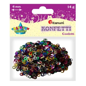 Titanum Craft-Fun Serie Konfetti-Ringe (BS010)