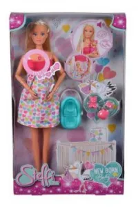 Simba Steffi schwangere Puppe mit Babygeräuschen und Melodie 290mm (1057334800)