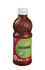 Lefranc&Bourgeois REDIMIX Temperafarbe Farbe: braun 500ml 1 Farbe. (188015)