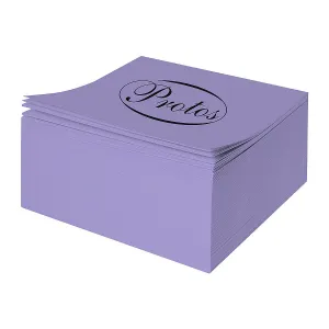 Protos Origami Papier Würfel - lila 84mm x 84mm x 30mm