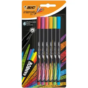 Bic Intensity FINE, Mix 0,4mm 6 Farben (950444)