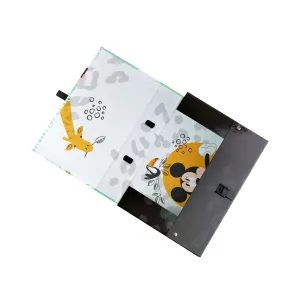 Beniamin Mickey Mouse A4 Breitrücken-Klappmappe Farbe: weiß (610271)