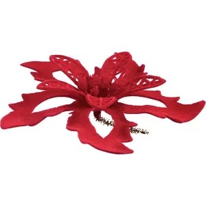 Weihnachtsschmuck Titanum Craft-Fun Series Weihnachtsstern Blume (19YH022)