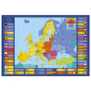 Derform Europäische Union Schreibtischunterlage 490mm x 340mm (POUE)