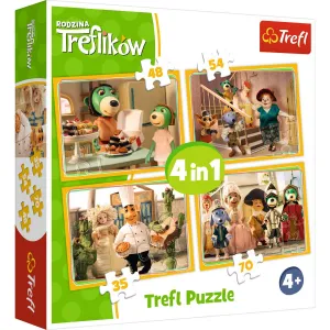 Puzzle Trefl 4in1 el. (34318)