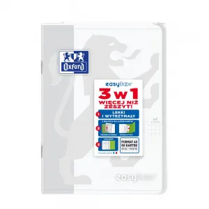 Oxford EASYBOOK Notizbuch A5 60k. 90g Scheck (400146693)