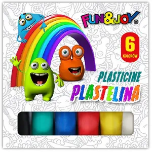 Fun&Joy Plastilin 6 Farben