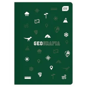 Interdruk thematisches Notizbuch Geographie A5 60k. 70g Scheck