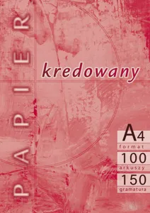 Kreidepapier Dash A4 - weiß
