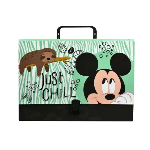 Beniamin Mickey Mouse A4 Breitrücken-Klappmappe Farbe: weiß (610271)