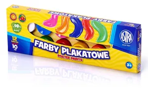 Astra Plakatmalfarben Farbe: Mix 10ml 12 Farben. (83115902)