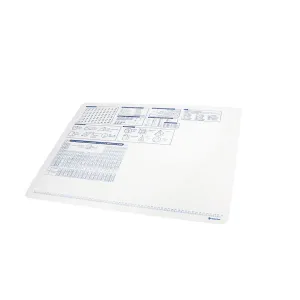Panta Plast Schreibtischunterlage - transparent 520mm x 417mm (0318-0062-00)