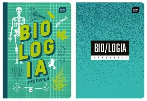Interdruk thematisches Notizbuch BIOLOGIE A5 60k. 70g Scheck (ZE60BIO)