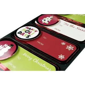 Titanum Craft-Fun Series 3D Weihnachten selbstklebendes Etikett 90mm x 38mm (182206)