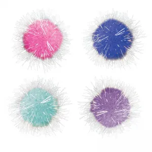 Titanum Craft-Fun Series Glitter Pom-Poms mix 6 Stück (20TH1020-19)