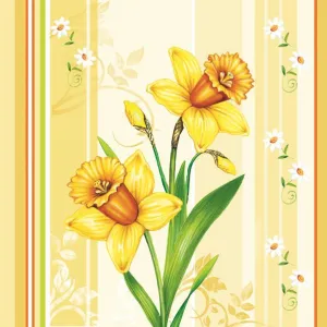 Frühlingsservietten - Mix 330mm x 330mm