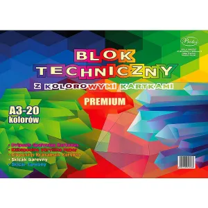 Protos technischer Block A3 Farbe 160g 20k