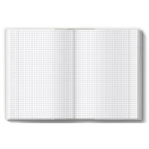 TOP-2000 Notizbuch mit deutschem Thema A5 80k. 70g Scheck 150mm x 210mm (400160628)