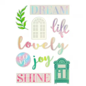 Sticker (Aufkleber) Titanum Craft-Fun Series Satz von 3 Platten (11172-2)