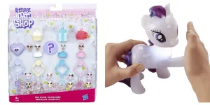 PROMOTIONAL Paket Hasbro E0400+ MLP C0720 Lps Lukrowi Zwier Set +My Little Pony Luminous Hooves