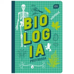 Interdruk thematisches Notizbuch BIOLOGIE A5 60k. 70g Scheck (ZE60BIO)