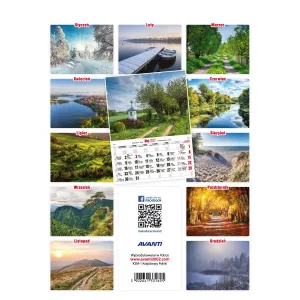Avanti Landscapes Wandkalender 230mm x 305mm (5901769620001)