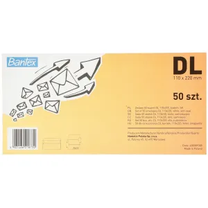 Bantex SK DL Umschlag - weiß (400089388)