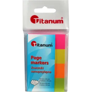 Titanum 50k 20mm x 50mm Indexierungs-Lesezeichen (BQ-01)
