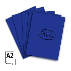Protos-Folie A2 marineblau 20k 430mm x 610mm