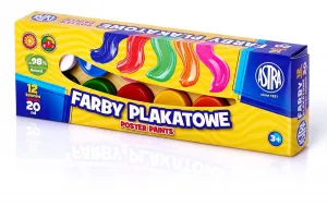 Astra Plakatmalfarben Farbe: Mix 20ml 12 Farben. (83114901)