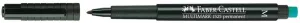Faber Castell Multimark Kugelschreiber, schwarz 1,0mm (FC152599)