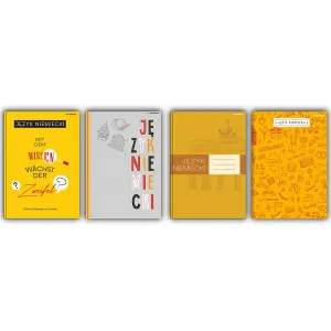 TOP-2000 Notizbuch mit deutschem Thema A5 80k. 70g Scheck 150mm x 210mm (400160628)