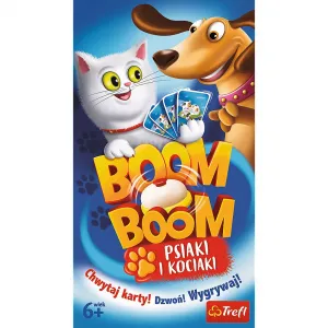 Brettspiel Trefl boom boom Hunde und Kätzchen (01909)