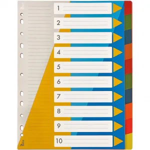 Tetis-Zahlenblock A4 mix 10k 297mm x 310mm (BP630-10)